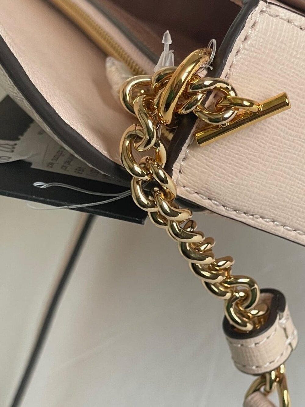 kate spade bag, pearl clutch, crystal chain bag, pale dogwood bag, flap clutch, - Picture 13 of 13
